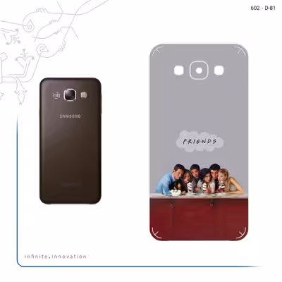 برچسب پوششی ماهوت مدل Friends 1 مناسب برای گوشی موبایل سامسونگ Galaxy E7