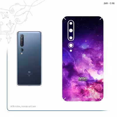 برچسب پوششی ماهوت مدل Universe b NASA 12 مناسب برای گوشی موبایل شیائومی Mi 10 5G