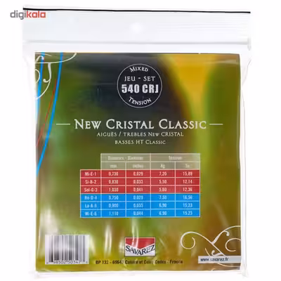 سیم گیتار کلاسیک ساوارز مدل 540CRJ