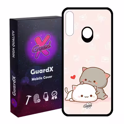 کاور گارد ایکس طرح Love مدل Glass10372 مناسب برای گوشی موبایل سامسونگ Galaxy A20s