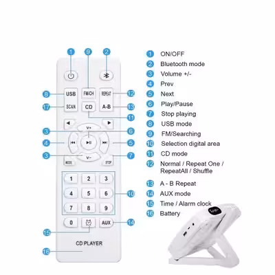  پخش کننده موسیقی مدل KC-609