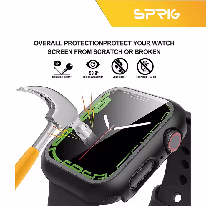محافظ صفحه نمایش نانو اسپریگ مدل SPG مناسب برای ساعت هوشمند شیائومی QCY GTC بسته سه عددی