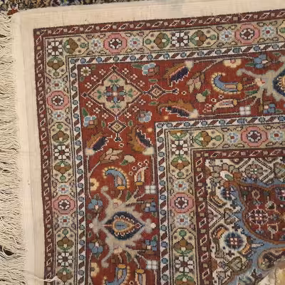 فرش دستباف سه متری طرح ماهی ترنج کد 1260