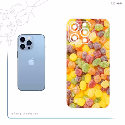 برچسب پوششی ماهوت مدل Gummi candy 2 مناسب برای گوشی موبایل اپل iphone 13 Pro