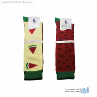 جوراب سه ربع طرح پولو مدل AF0012-B