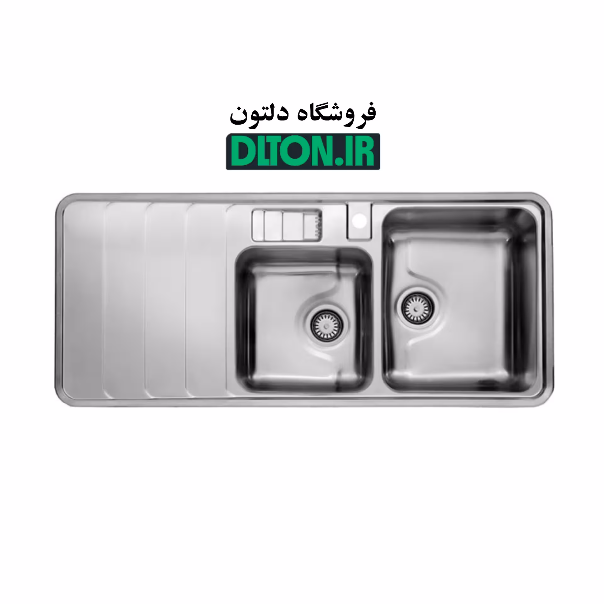 سینک استیل البرز مدل 816 توکار