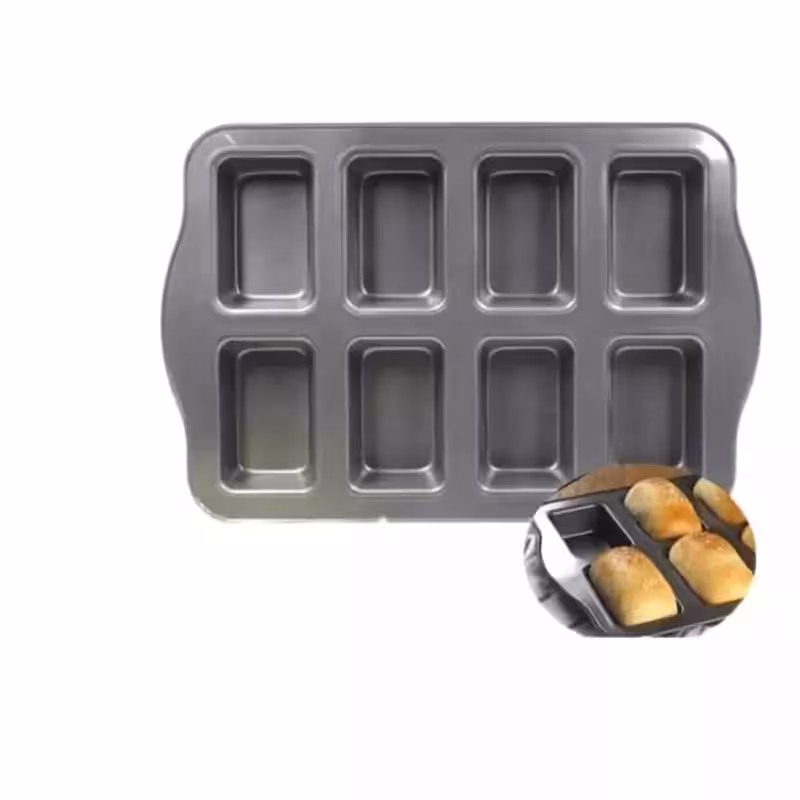 قالب مافین 8 تفلون مستطیل