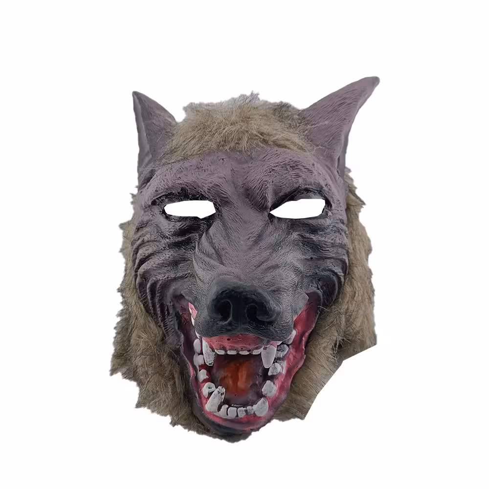 ماسک ترسناک لاتکسی گرگ خاکستری