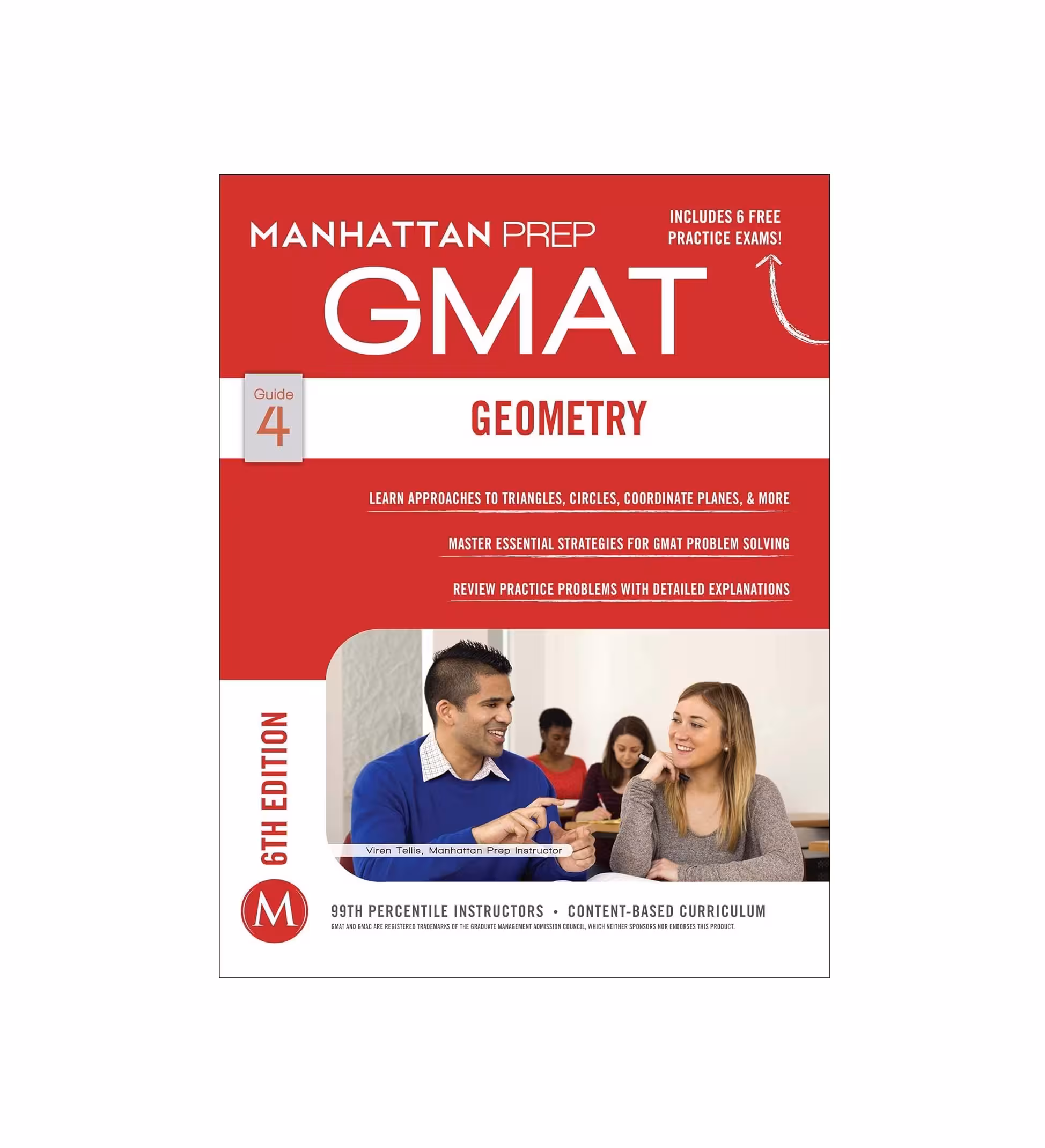 کتاب GMAT Geometry Manhattan Prep GMAT Strategy Guides جی مت جئومتری