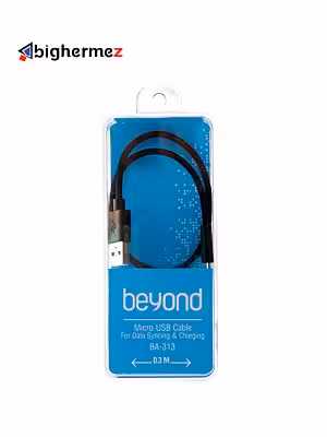 کابل شارژ میکرو یو اس بی بایوند 30 سانتی متری مدل Ba-313