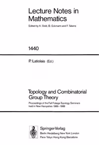 خرید و دانلود نسخه کامل کتاب Topology and Combinatorial Group Theory: Proceedings of the Fall Foliage Topology Seminars held in New Hampshire 1986–1988