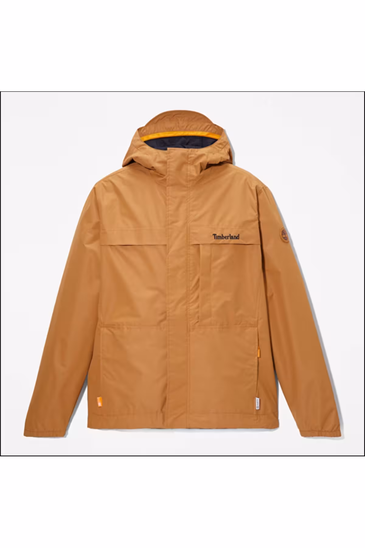 بارانی و بادگیر مردانه باران زرد مقاوم در برابر آب بنتون Timberland