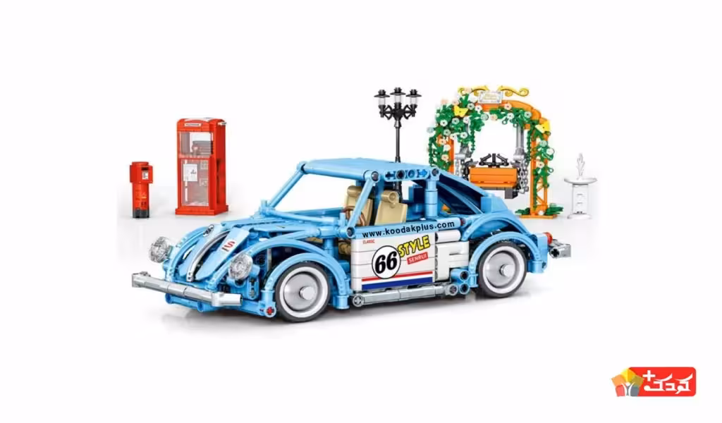 لگو ماشین فولکس واگن بیتل قدیمی مدل SY8414