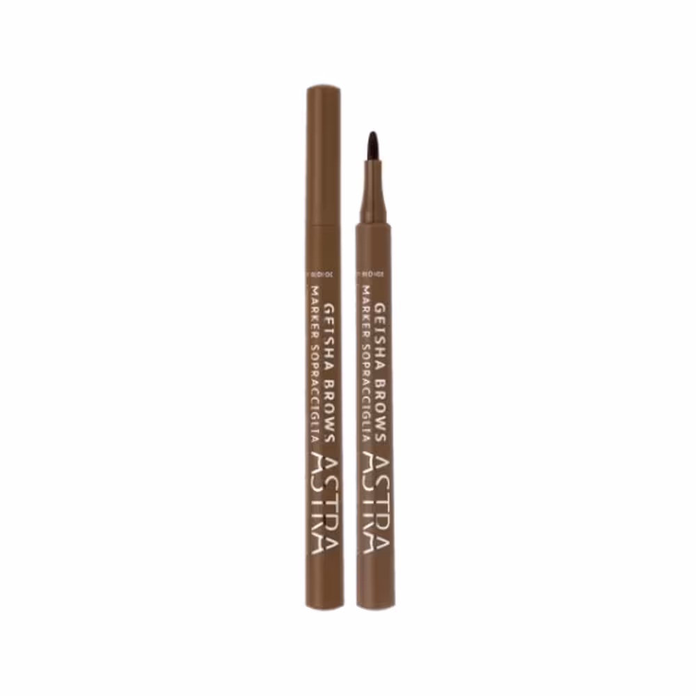 ماژیک ابرو مدل GEISHA BROWS marker sopracciglia BLONDE کد 01 آسترا - ASTRA