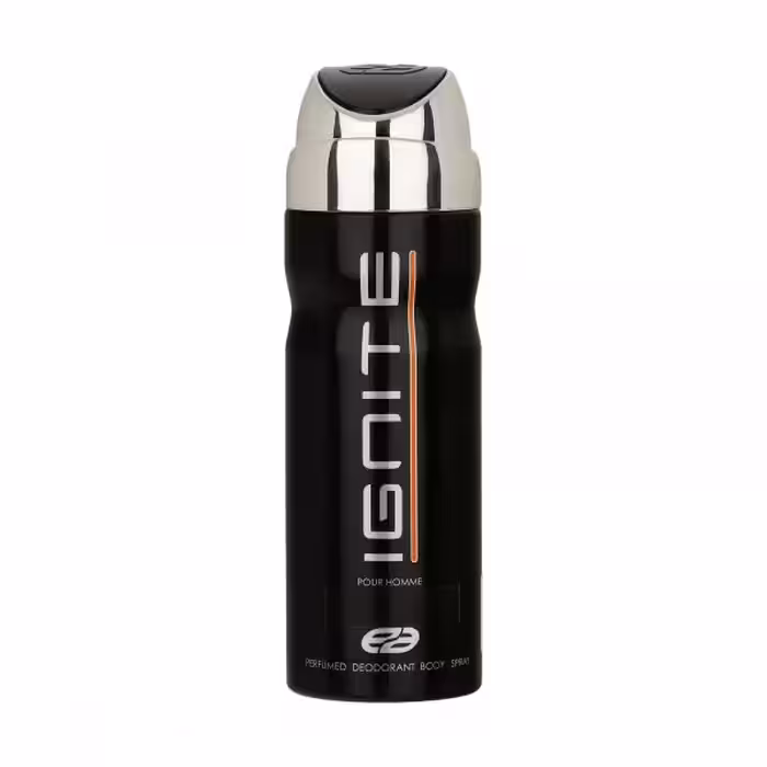 اسپری بدن مردانه عماد آرا مدل IGNITE حجم 200 میل