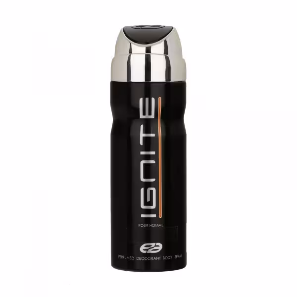 اسپری بدن مردانه عماد آرا مدل IGNITE حجم 200 میل