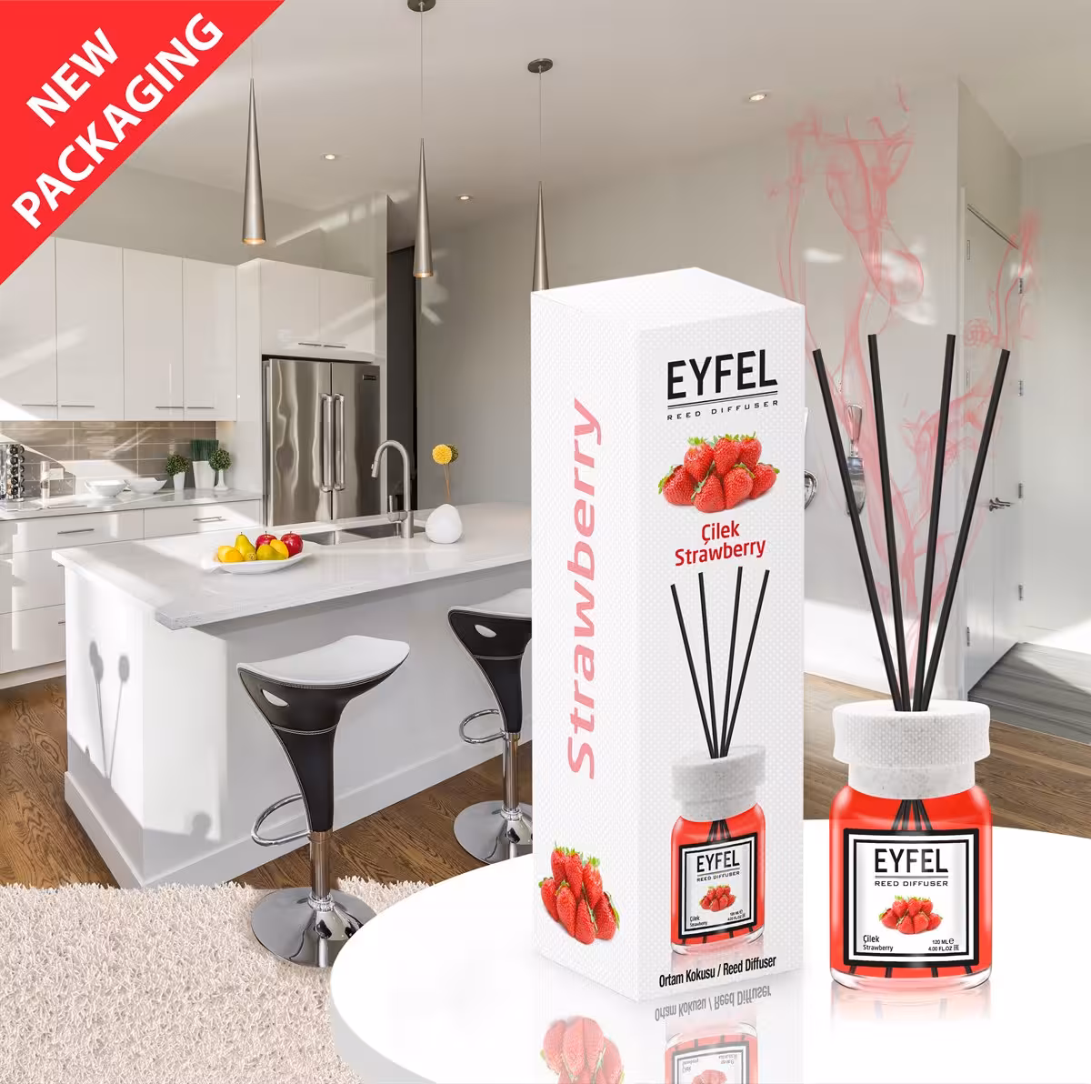 خوشبوکننده ایفل رایحه توت فرنگی