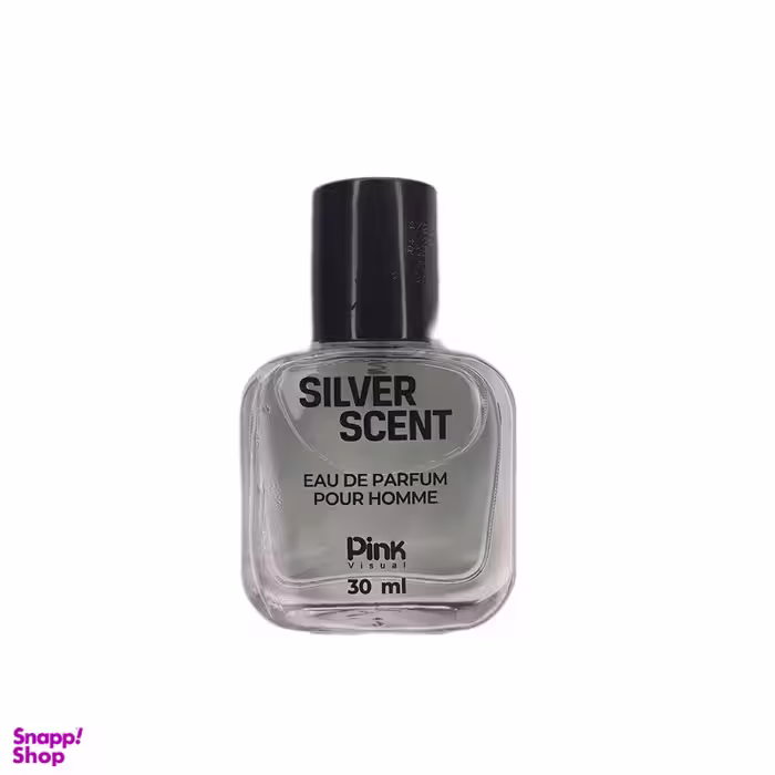 عطر جیبی مردانه پینک ویژوآل مدل Silver Scent