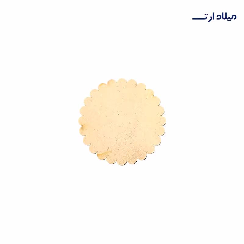 بیس MDF زیر لیوانی 3 میل طرح گرد دالبر منظم