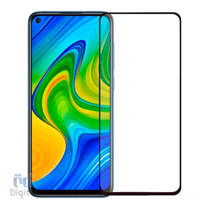 محافظ صفحه نمایش مدل Full Cover Tempered Glass سرامیکی مناسب برای گوشی شیائومی مدل Redmi Note 9