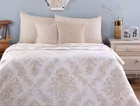 روانداز تابستانی مادام کوکو طرح Yolan دونفره 1 تکه