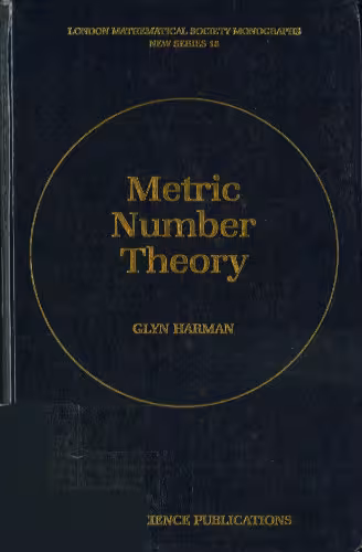 خرید و دانلود نسخه کامل کتاب Metric Number Theory