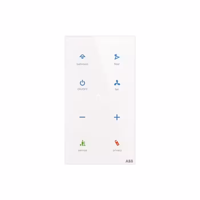 ترموستات 4 پل ABB مدل TACTEO کد TBR/U4.7.1-CG
