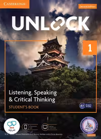 کتاب انگلیسی آنلاک Unlock Level 1 Listening and Speaking Skills 2th Edition