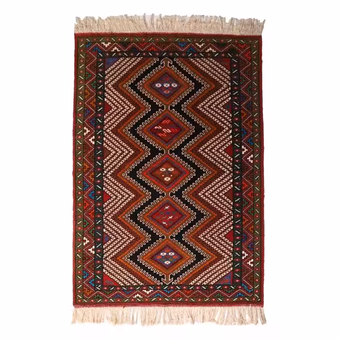 فرش دستباف دو و نیم متری مدل خراسان کد 40201146