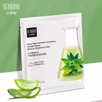ماسک ورقه ای صورت آبرسان جلبک و آلوئه ورا سنانا SENANA