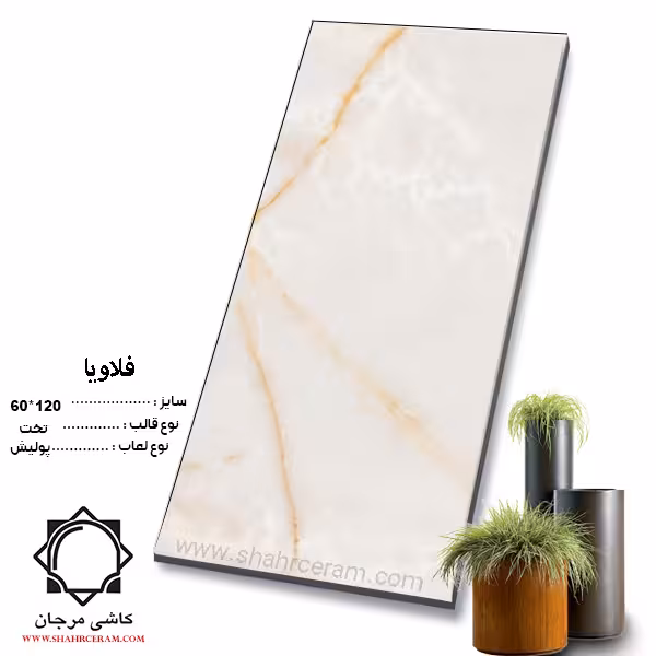 سرامیک felavia فلاویا 120*60 کاشی مرجان