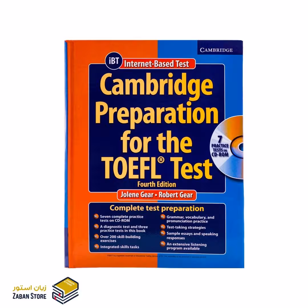 Cambridge Preparation for the TOEFL test Fourth Edition کمبريج پریپریشن تافل فور د تافل تست