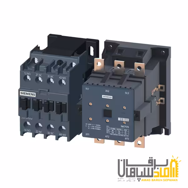 کنتاکتور 170 آمپر بوبین 220VAC، زیمنس siemens، مدل 3MT7170-6AA00-0AM0