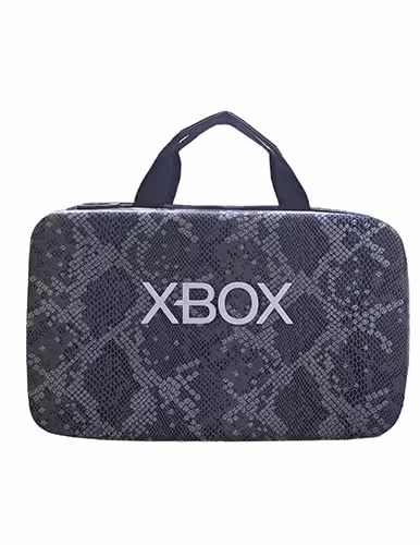 کیف xbox series s چرمی پلنگی