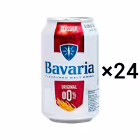 نوشیدنی آبجو بدون الکل باواریا با طعم کلاسیک باکس 24 عددی Bavaria