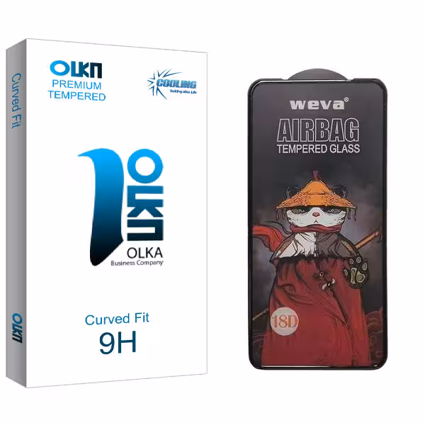 محافظ صفحه نمایش کولینگ مدل Olka Air Bag مناسب برای گوشی موبایل شیائومی Mi 11 Lite / Redmi Note 9 / Redmi Note 9T