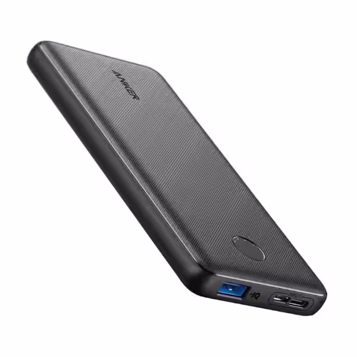 پاوربانک انکر Powercore اسلیم 10000 میلی‌آمپرساعت مشکی، مدل A1229H12