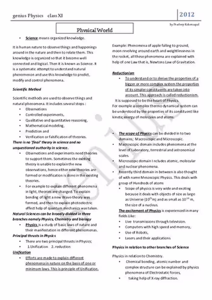 خرید و دانلود نسخه کامل کتاب Genius Physics (Class 11) - For IIT-JEE and CBSE