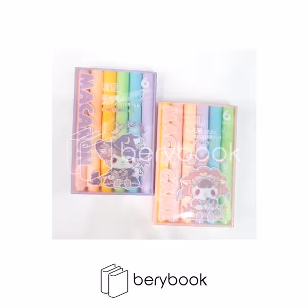 MACARON / هایلایتر 6 عددی / 21027