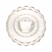 سرویس 103 پارچه 12 نفره طرح نارسیس طلایی