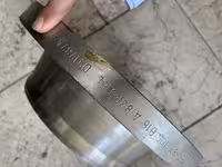 فلنج گلودار 8  اینچ  ریس فیس رده 10 کلاس 150   A/SA 182/F 316L B16