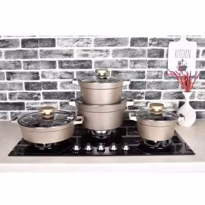 سرویس قابلمه 8 پارچه یونیک مدل دیاموند 8503