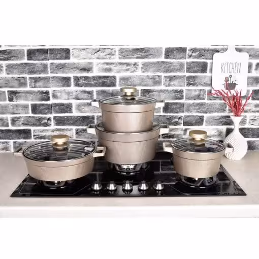 سرویس قابلمه 8 پارچه یونیک مدل دیاموند 8503