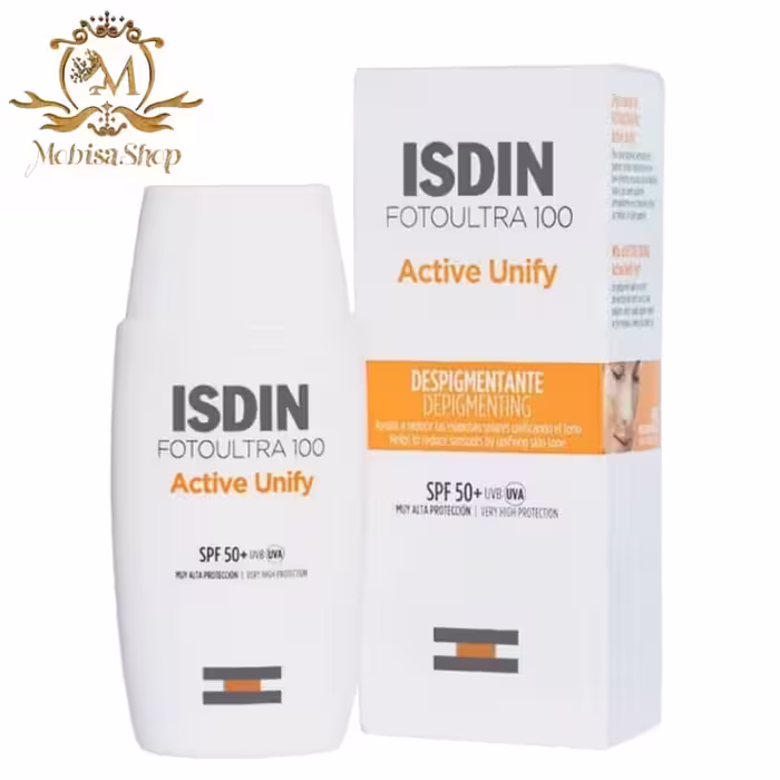 ضد آفتاب ایزیدین ضد لک بیرنگ اکتیو یونیفای spf 50 حجم 50 میلی لیتر