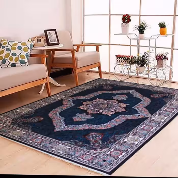 فرش ماشینی6متری کاشان نقشه کارینا(ارسال رایگان)