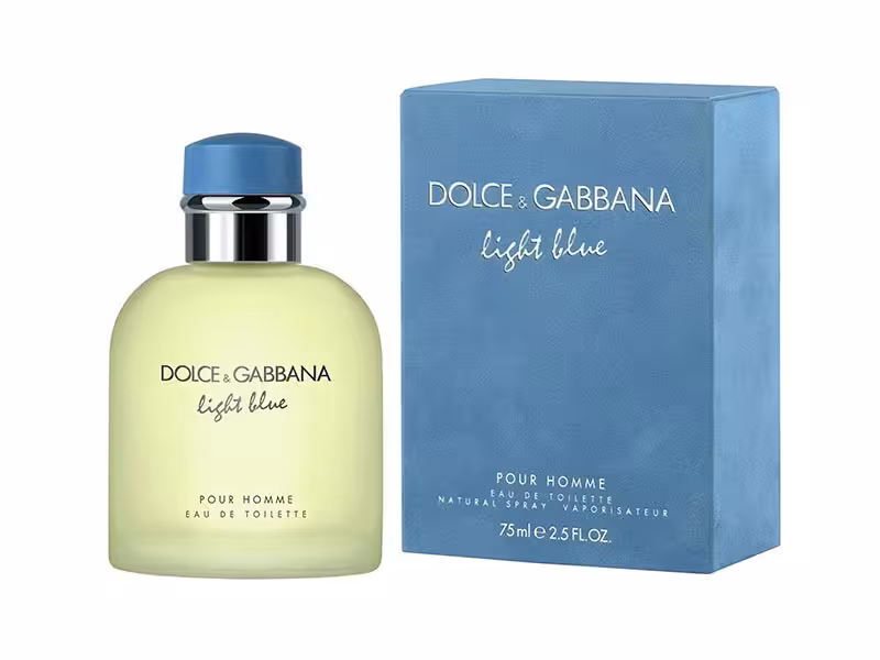 ادکلن مردانه دولچه گابانا لایت بلو پور هوم ادوتویلت dolce&gabbana light blue