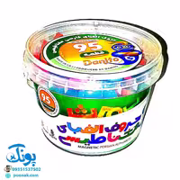 حروف الفبا و اعداد فارسی فومی آهنربایی مغناطیسی دانیتو راشین (95 تکه) | Rushin MAGNETIC ALPHABET