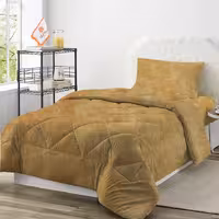 روتختی ترک طرح پتینه خردلی یک نفره سه تکه