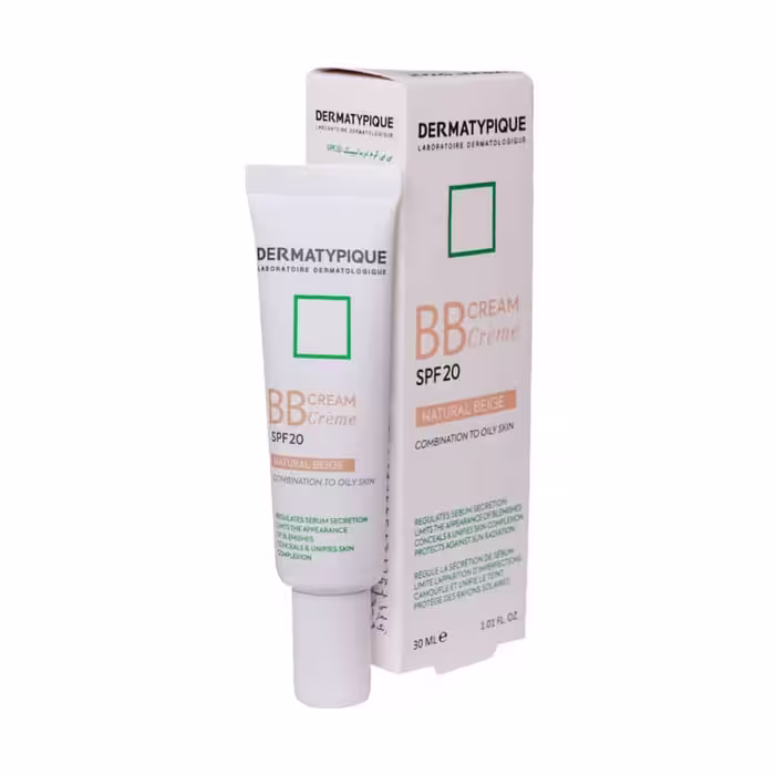بی بی کرم SPF20 درماتیپیک مناسب پوست چرب و مختلط 30 میلی لیتر