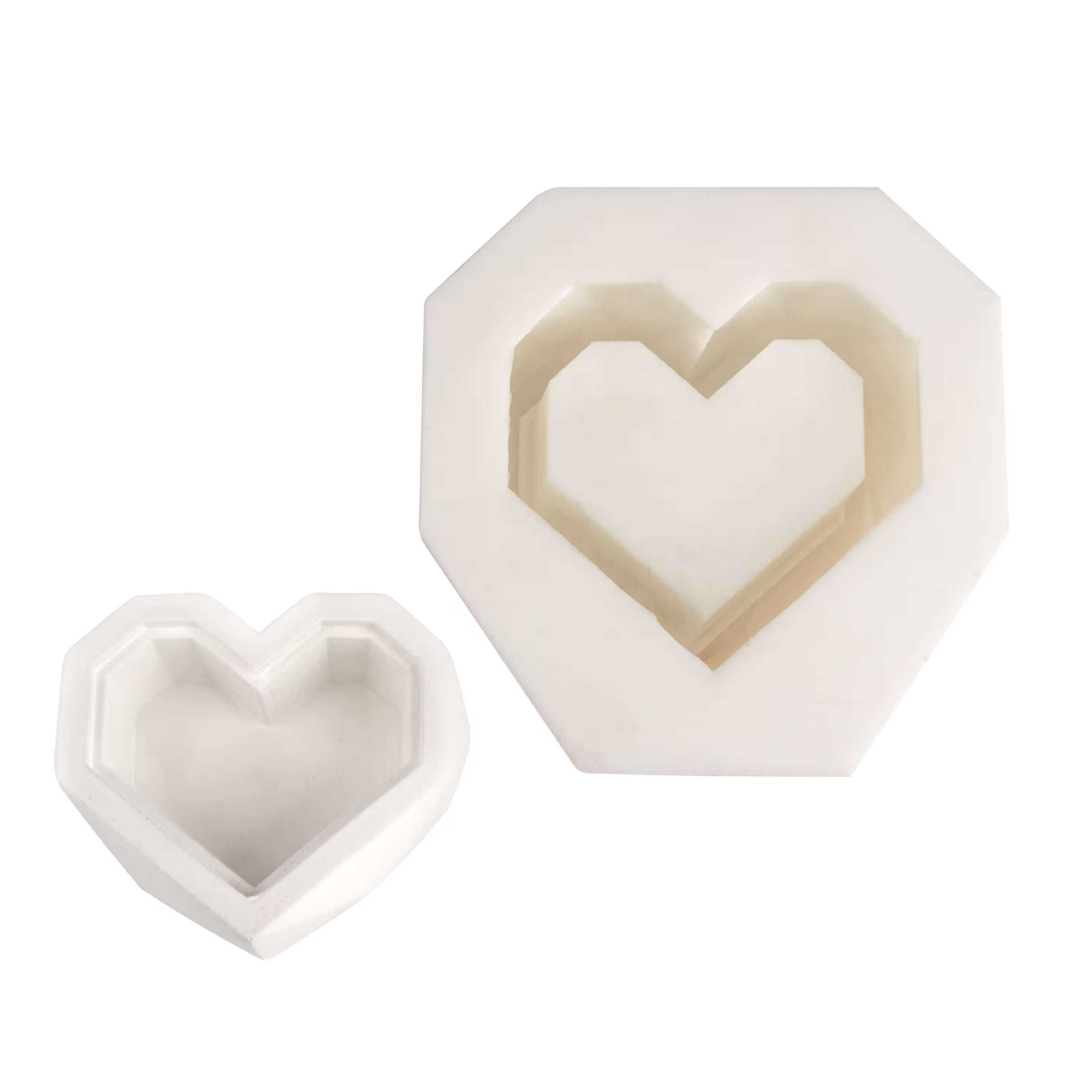 قالب سیلیکونی مدل قلب- کد 2001